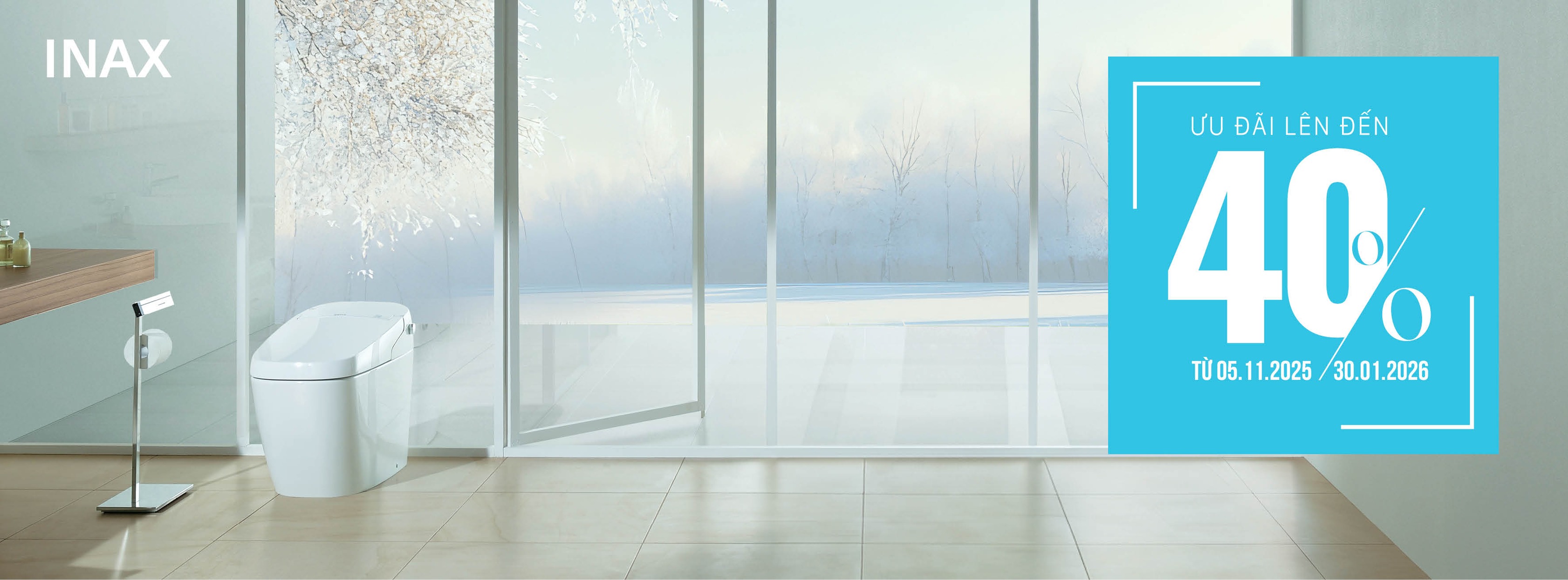 KHUYẾN MẠI MÙA ĐÔNG INAX 2025