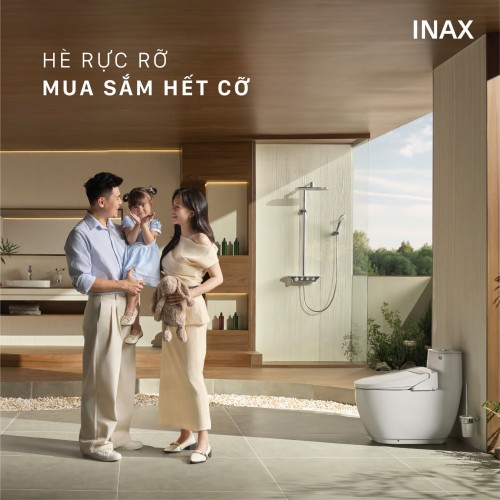 Khuyến mại mùa hè INAX 2025 - Phòng tắm chuẩn nhật