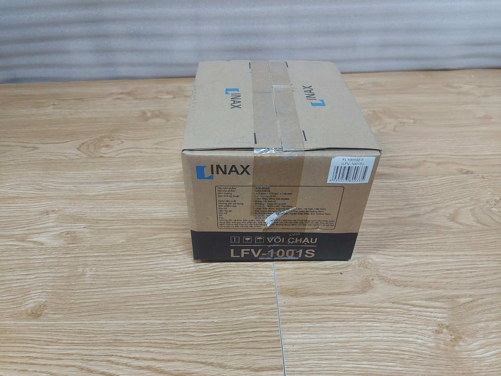 vỏ bao bì vòi chậu nóng lạnh INAX LFV-1001S