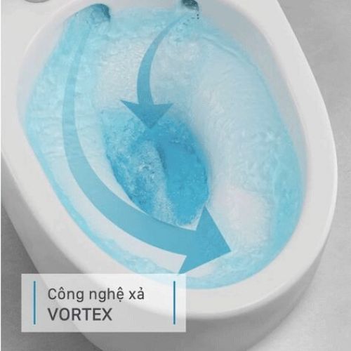 Xả Powerful Vortex- Cuốn trôi hoàn toàn chất bẩn trong 1 lần xả