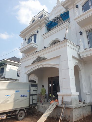 Cung cấp thiết bị vệ sinh INAX cho công trình nhà anh Thế- Biên Sơn