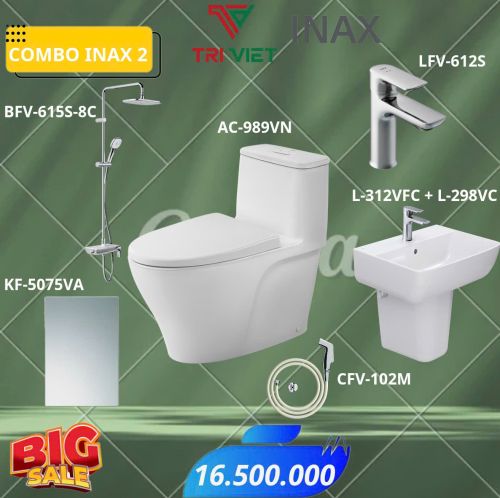 Combo phòng tắm INAX 2